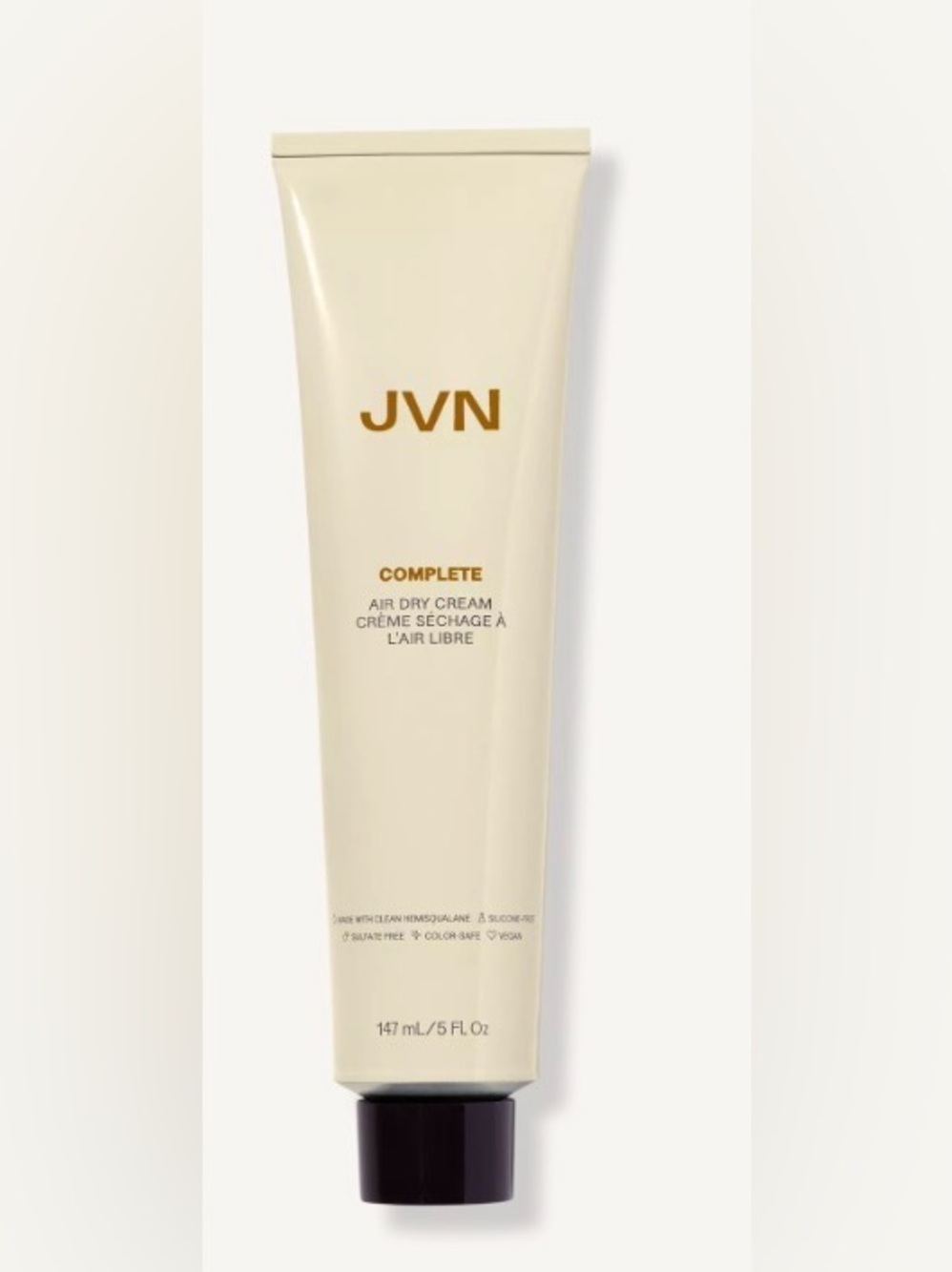 JVN Complete Air Dry Cream - Cream & Gold Accents
